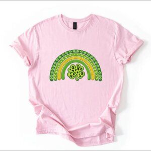 Lucky Shamrock Rainbow St. Patricks Day Shirt | Happy St. Patricks T-Shirt